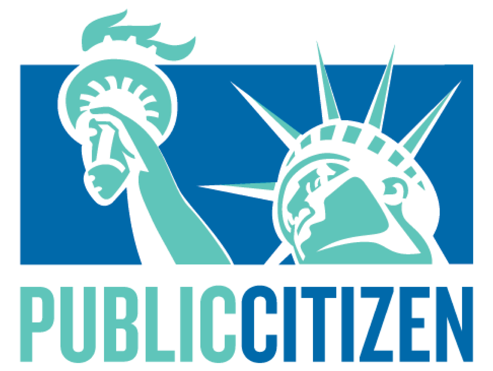Logo for Public Citizen showing the Statue of Liberty above the organization name