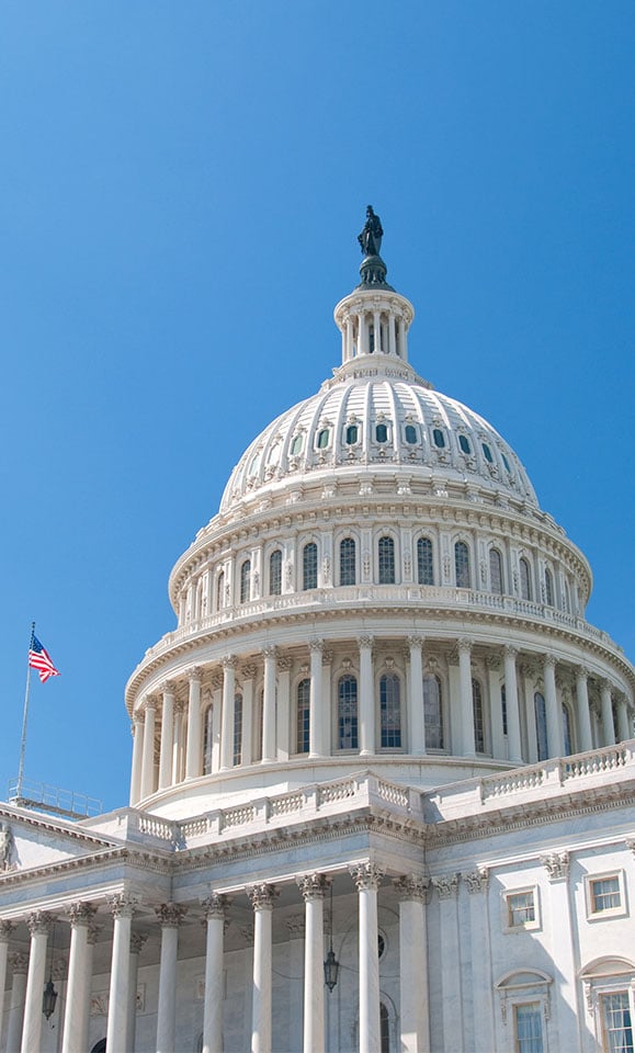 The US Capitol building