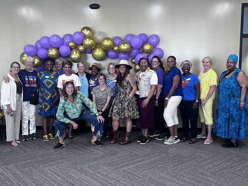 Members in Detroit at Unite and Rise event, including CEO Celina Stewart and Board President Sania Irwin